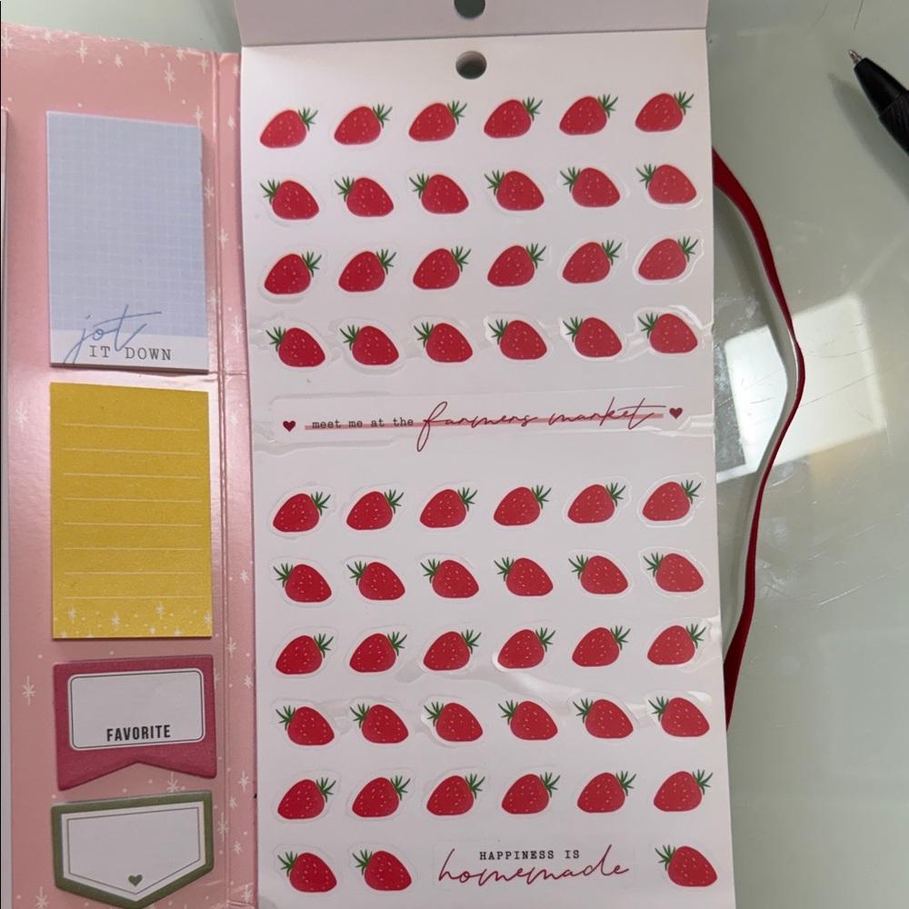 The Happy Planner Pink Avocado and Strawberry Sticker Book - Picture 5 of 7